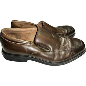 Clarks Waterproof Men's 10.5M US Slip On Brown Dress Shoes‎ Loafer